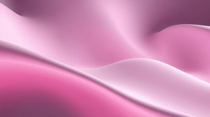 Obraz premium Abstract Pink Fluid Waves