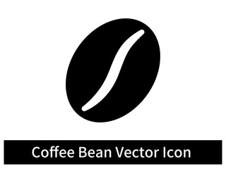 Coffee Bean Vector Icon 2