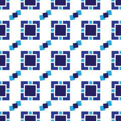 Decor pattern template repeating flora sketch in illustration