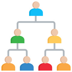 Organization Structure Icon
