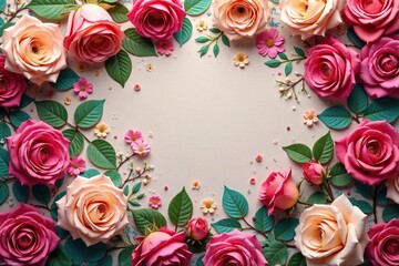 Intricate blooming roses, repeating across fabric , roses, textile print, design