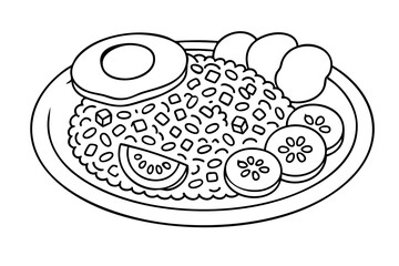 Nasi Goreng Indonesia Street Food