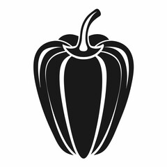 vector illustration of a sweet pepper