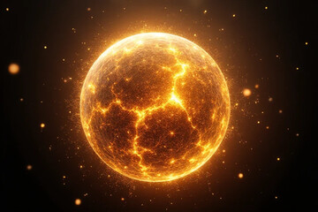 Obraz premium sun and earth