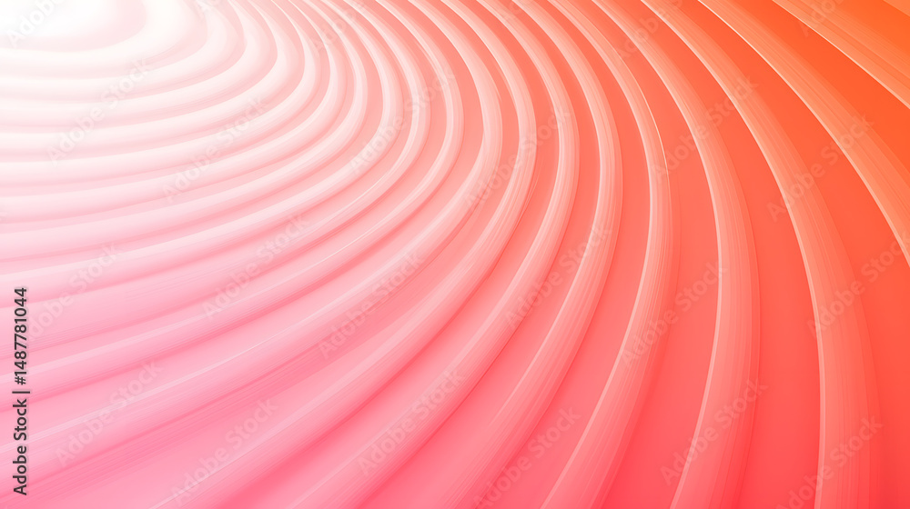 Poster creating halfstock radial soft gradient digital art online abstract soft coral visual design