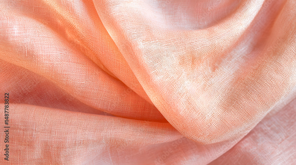 Aufkleber creating soft coral textiles fabric studio image capture indoor space close-up halfstock blend conce
