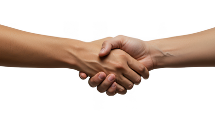 Hands shaking agreement image