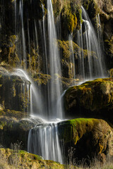 CASCADA DE LA BALSA. CERCA DE LA POBLACIÓN DE VALDEMORO DE LA SIERRA. PROVINCIA DE CUENCA, CASTILLA LA MANCHA. ESPAÑA