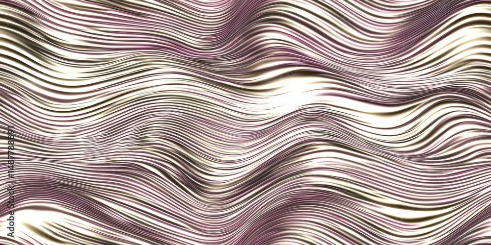 Poster abstract wavy patterns create a mesmerizing visual effect in neutral and pastel tones