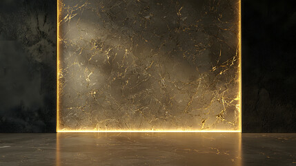 Luxury polished marble surface in muted gold elegant texture stone background modern interior design