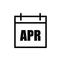april icon with white background