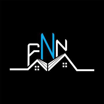 FNN Real State logo design, FNN simple and modern logo. FNN luxurious alphabet design