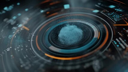 A futuristic interface design showcasing realtime data flow and cryptographic processes with vivid graphical elements illustrating AIs role in analyzing and enhancing key generation - Powered by Adobe