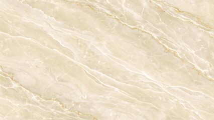 Luxurious creamy marble slab surface with elegant veins for interior design use