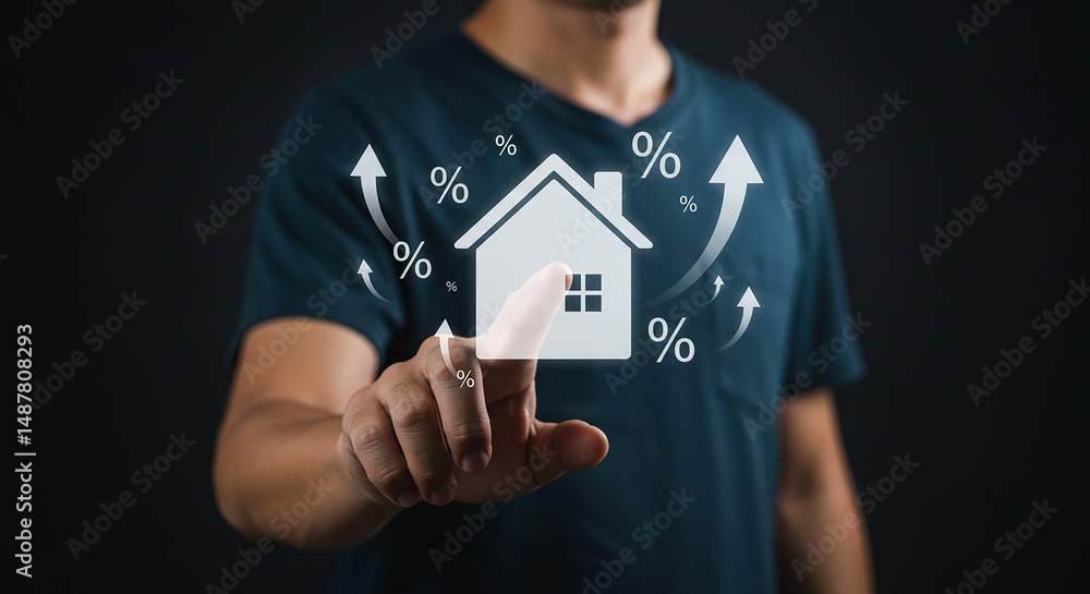 Poster a person holding a glowing brain with ai text in their hands against a dark background with sparkles