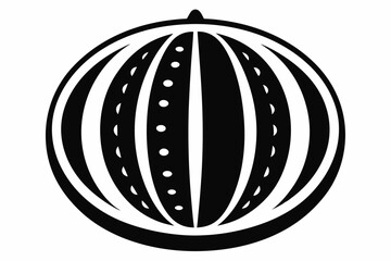 watermelon vector on white background