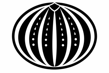 watermelon vector on white background