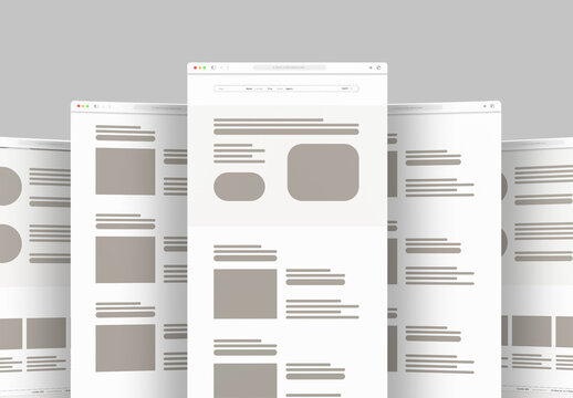 Minimalist Travel Website Landing Page Layout