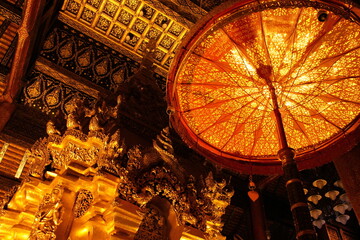 traditional thai style ceiling