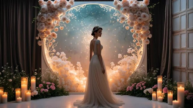 Whimsical Ethereal Art Backdrops with Enchanting Glow and Innovative Design