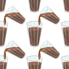 set of coffee cups 
