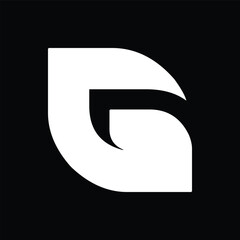 Creative letter G logo design vector template