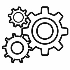 vector gear icon