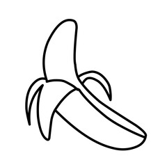 Banana Line vector
