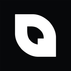 Creative letter Q logo design vector template