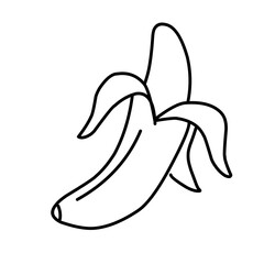 Banana Line vector