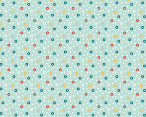 Colorful Gear Pattern Background Illustration for Tech and Industrial Themes in Bright Colors for Kids Crafts and Modern Decor