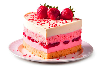 cheesecake with strawberry