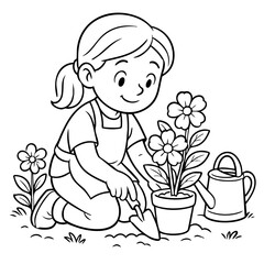Fun activities for kids Gardening or planting flowers