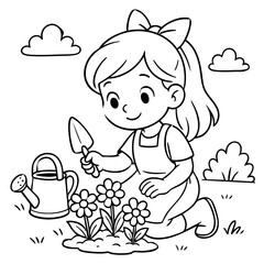 Fun activities for kids Gardening or planting flowers