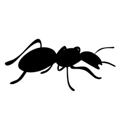 Ant Vector silhouette