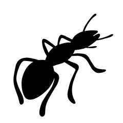 Ant Vector silhouette