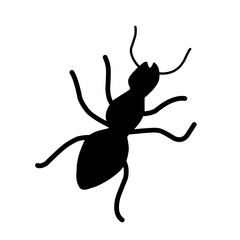 Ant Vector silhouette