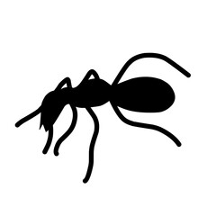 Ant Vector silhouette