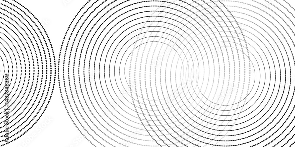 Poster seamless dot pattern background. polka dot pattern. monochrome dot texture design circle art, vector