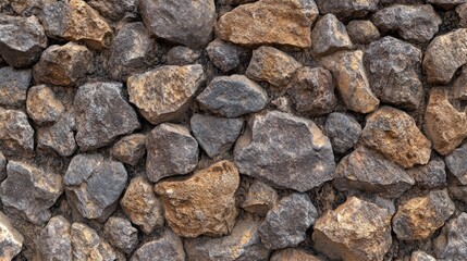 Obraz premium Close up view of a textured stone wall