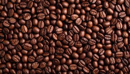 Obraz premium Roasted Coffee Beans Background