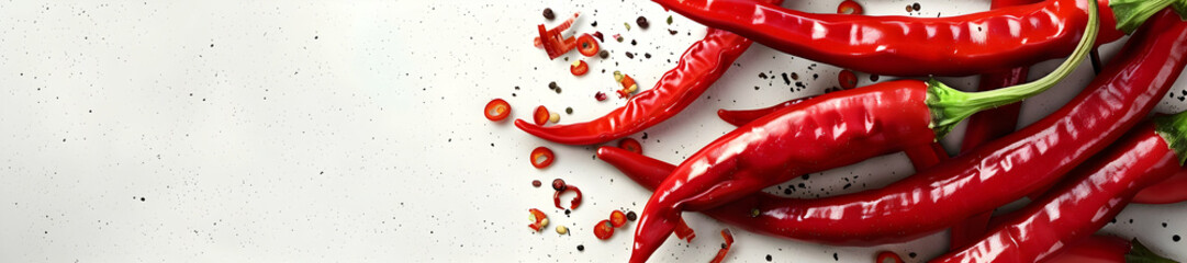 Fresh Red Chili Pepper for Spicy Gourmet Flavor


