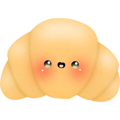 Cute kawaii Breakfast Clipart