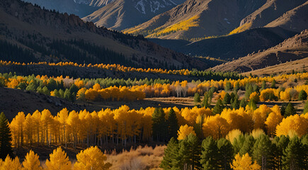 Colorado Autumn Scenic Beauty,generative.ai
