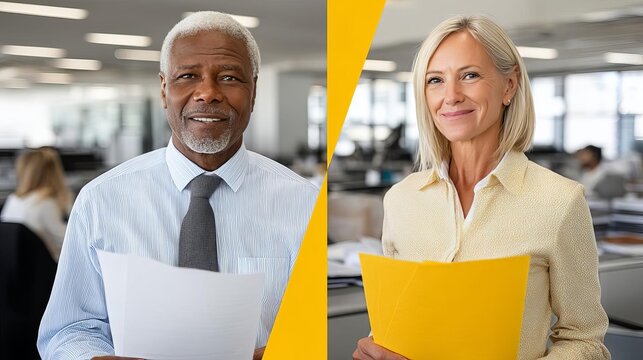 Diverse colleagues sharing office insights. Business work from home teleworking