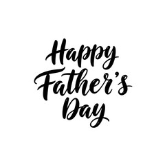 Obraz premium happy Father's Day typography design