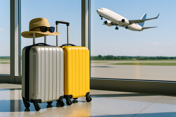 Travel Day Essentials: Packed Suitcase Ready for Adventure