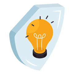 Perfect design icon of secure idea 