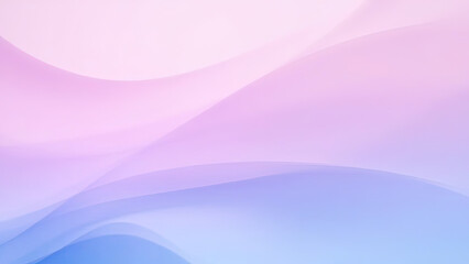 Naklejka premium Soft blur gradient background with smooth transitions from light pink to lavender, creating a peaceful and serene atmosphere, gradient, lavender
