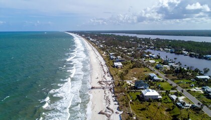 Coastal Community Evacuating Before Major Hurricane Makes Landfall